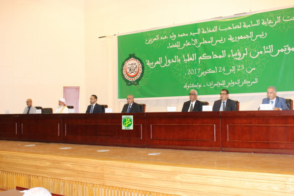 Le Premier ministre supervise, à Nouakchott, le démarrage des travaux de la 8ème conférence des cours suprêmes arabes