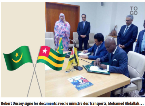 Accord OpenSky entre le Togo et la Mauritanie Accord OpenSky entre le Togo et la Mauritanie