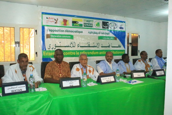 Mauritanie: dissensions pour la direction du Forum de l'opposition Mauritanie: dissensions pour la direction du Forum de l'opposition