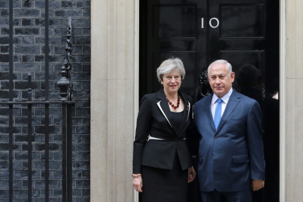 Royaume-Uni: May reçoit Netanyahu pour le centenaire de la déclaration Balfour Royaume-Uni: May reçoit Netanyahu pour le centenaire de la déclaration Balfour