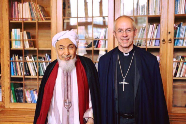 Le Mauritanien Abdellah Ould Bih rencontre Justin Welby à Londres.