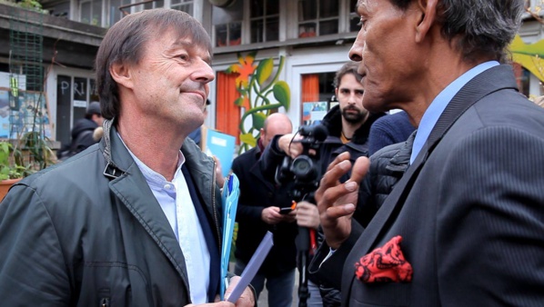 Les Grands Voisins : Mael Aïnine Néma Chérif  rencontre le PM français et Nicolas Hulot
