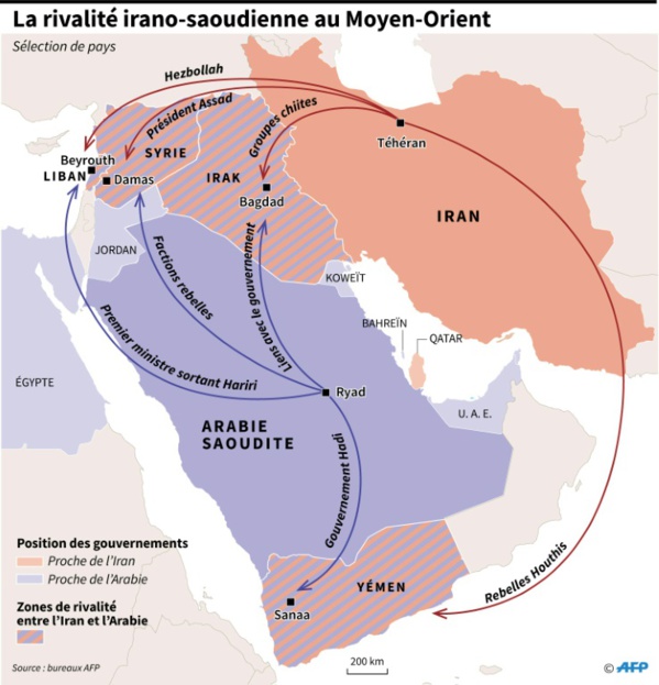 Cinq questions sur la "guerre froide" entre l'Arabie et l'Iran Cinq questions sur la "guerre froide" entre l'Arabie et l'Iran