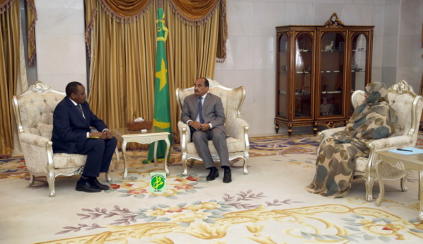 Le Président de la République reçoit le président de l’OADA Le Président de la République reçoit le président de l’OADA