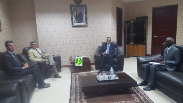 Le ministre des Affaires étrangères reçoit l’ambassadeur chef de la délégation de l’Union européenne Le ministre des Affaires étrangères reçoit l’ambassadeur chef de la délégation de l’Union européenne