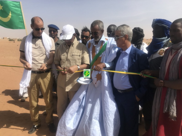 Le directeur général de l'Agence Nationale Tadamoun inaugure un centre médical et un barrage dans le village d'Agmeimine Le directeur général de l'Agence Nationale Tadamoun inaugure un centre médical et un barrage dans le village d'Agmeimine