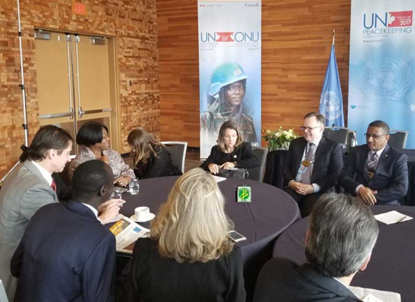 La Mauritanie participe à la conférence de Vancouver sur le Maintien de la Paix La Mauritanie participe à la conférence de Vancouver sur le Maintien de la Paix