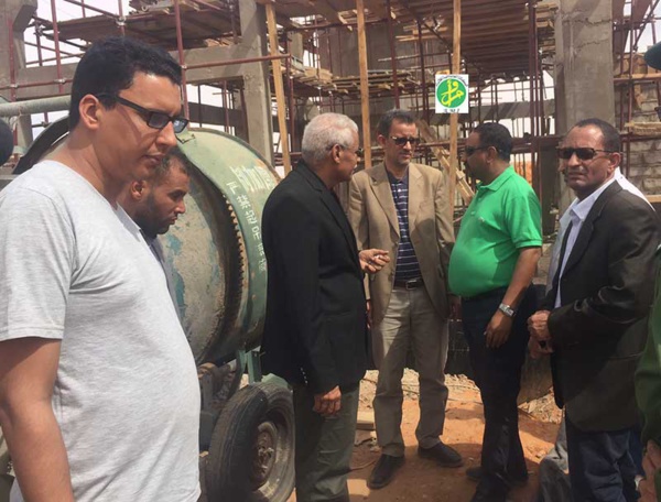 Le ministre de l'hydraulique s’enquiert des chantiers de construction du projet Dhar Le ministre de l'hydraulique s’enquiert des chantiers de construction du projet Dhar