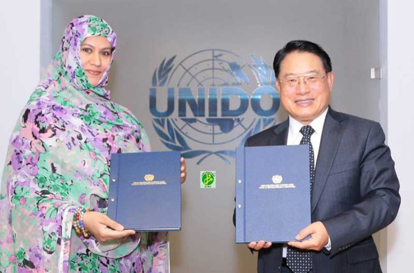 Signature d'un accord cadre entre notre pays et l'ONUDI Signature d'un accord cadre entre notre pays et l'ONUDI