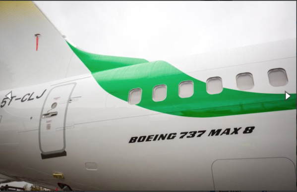 Mauritania Airlines : Boeing dévoile les images exclusives du premier B737 MAX 8 africain
