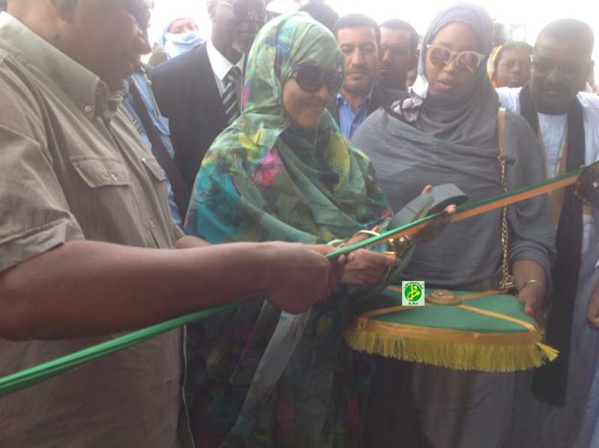 Inauguration de la ferme de Antik dans la moughataa de Rosso