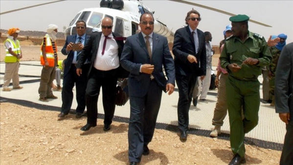 Mohamed Abdel Aziz inaugure des projets structurants Mohamed Abdel Aziz inaugure des projets structurants