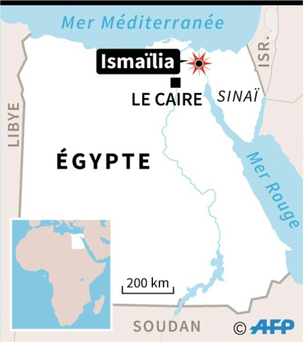 Egypte: 11 "terroristes" tués dans un raid des forces de sécurité