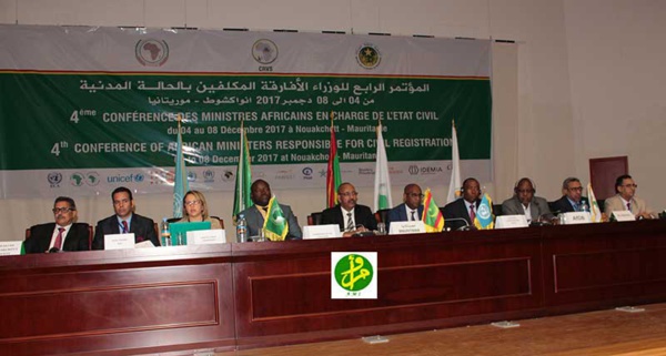4ème conférence des ministres africains chargés de l’enregistrement des faits d’état civil