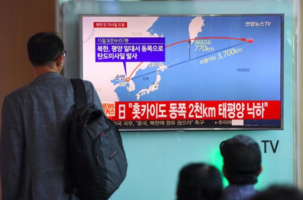 Inquiétude pour le transport aérien après le tir d'un missile nord-coréen
