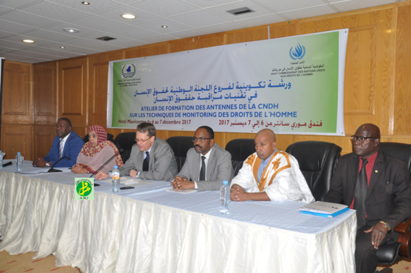 Démarrage d’un atelier sur les techniques de monitoring des droits de l'homme Démarrage d’un atelier sur les techniques de monitoring des droits de l'homme