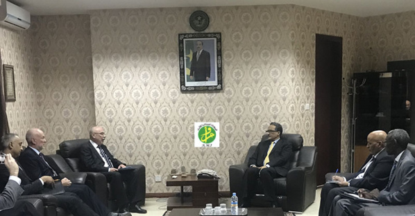 Le ministre des Affaires étrangères reçoit le Secrétaire général adjoint du Bureau de l’ONU de la lutte contre le terrorisme Le ministre des Affaires étrangères reçoit le Secrétaire général adjoint du Bureau de l’ONU de la lutte contre le terrorisme