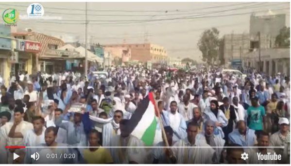 Manifestations à Nouakchott pour dénoncer la décision américaine sur El Qods Manifestations à Nouakchott pour dénoncer la décision américaine sur El Qods