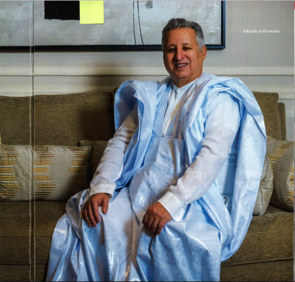 Portrait Mohamed Ould Bouamatou par François de Labarre Portrait Mohamed Ould Bouamatou par François de Labarre