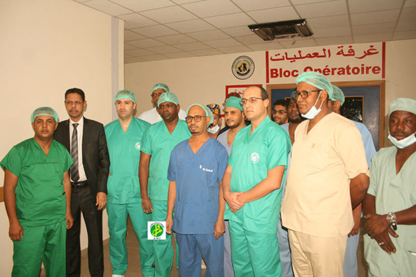 Une mission médicale espagnole effectue des opérations chirurgicales au centre d'orthopédie et des brûlures profondes de Nouakchott Une mission médicale espagnole effectue des opérations chirurgicales au centre d'orthopédie et des brûlures profondes de Nouakchott