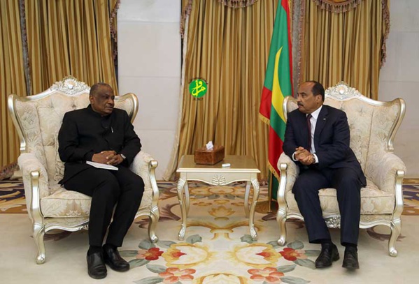 Le Président de la République reçoit le Secrétaire permanent du G5-Sahel