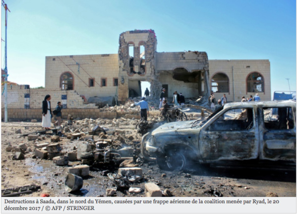 Yémen: raids meurtriers contre des zones rebelles après un tir de missile sur Ryad Yémen: raids meurtriers contre des zones rebelles après un tir de missile sur Ryad