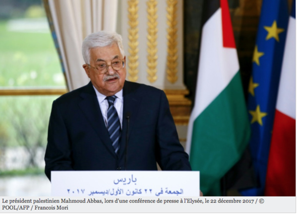 Israël-Palestine: Abbas prévient qu'il n'acceptera "aucun plan" de paix américain