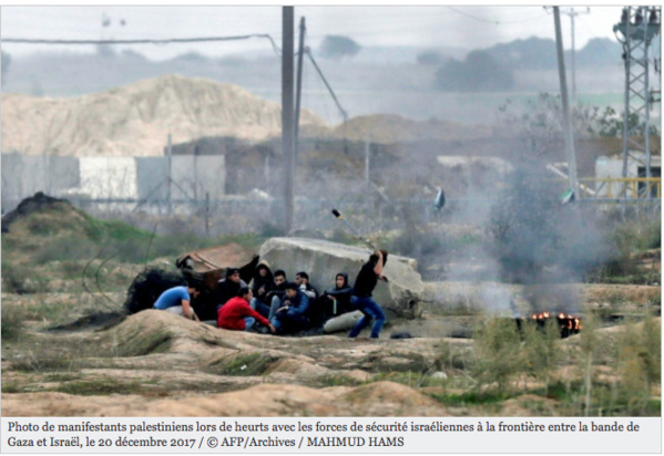 Manifestations pour Jérusalem: un Palestinien de Gaza succombe à ses blessures