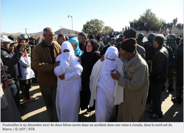 Au Maroc, les "mines de la mort" de Jerada Au Maroc, les "mines de la mort" de Jerada