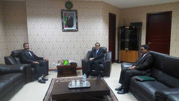 Le ministre des affaires étrangères et de la coopération reçoit l’ambassadeur de Libye Le ministre des affaires étrangères et de la coopération reçoit l’ambassadeur de Libye