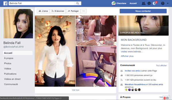 Belinda Fall : voilà ce qu'on appelle une mauritanienne star des réseaux sociaux Belinda Fall : voilà ce qu'on appelle une mauritanienne star des réseaux sociaux