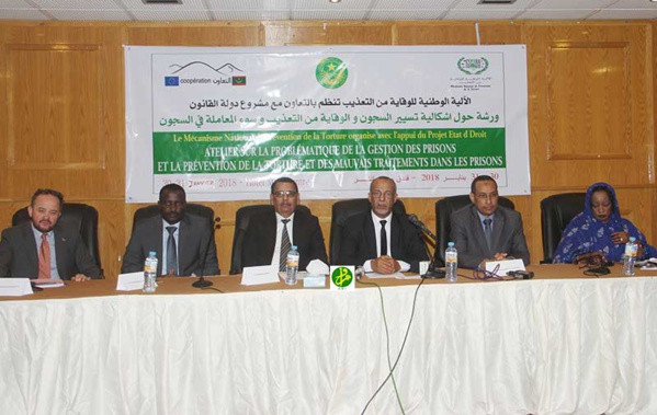 Lancement d’un atelier sur la problématique de la gestion des prisons et de la prévention de la torture et des mauvais traitements Lancement d’un atelier sur la problématique de la gestion des prisons et de la prévention de la torture et des mauvais traitements