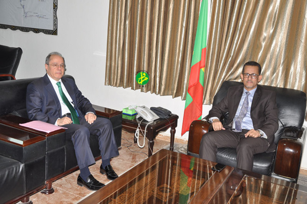 Le ministre de l’hydraulique reçoit l’ambassadeur de Turquie Le ministre de l’hydraulique reçoit l’ambassadeur de Turquie