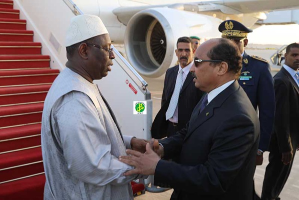 Le Président de la République du Sénégal achève sa visite de travail en Mauritanie Le Président de la République du Sénégal achève sa visite de travail en Mauritanie