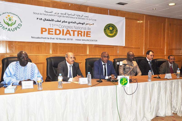 Tenue du onzième congrès de la Société Mauritanienne de Pédiatrie