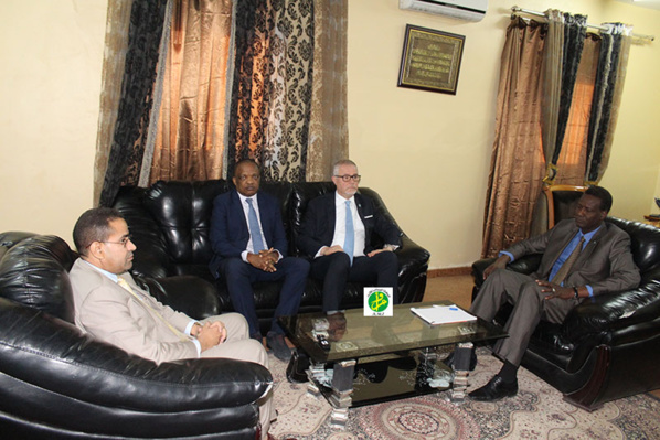 Le ministre de l’Environnement reçoit le Coordinateur de la FAO pour l’Afrique du Nord Le ministre de l’Environnement reçoit le Coordinateur de la FAO pour l’Afrique du Nord