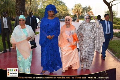 La Première Dame de la Mauritanie à Dakar La Première Dame de la Mauritanie à Dakar