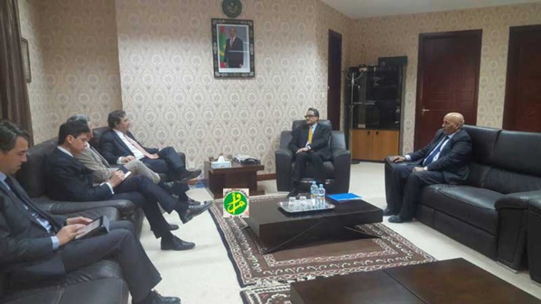 Le ministre des Affaires étrangères reçoit le Représentant spécial de l’UE pour la région du Sahel Le ministre des Affaires étrangères reçoit le Représentant spécial de l’UE pour la région du Sahel