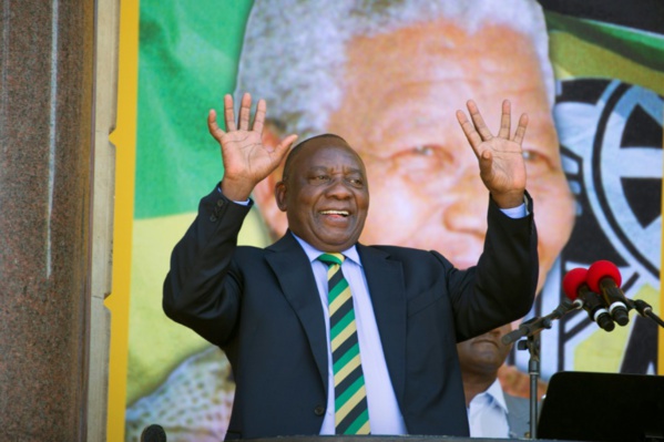 Ramaphosa, l'ancien homme d'affaires enfin au pouvoir Ramaphosa, l'ancien homme d'affaires enfin au pouvoir