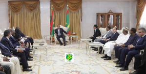 Le Président de la République reçoit le président de la banque africaine d’Import-Export (Afreximbank)