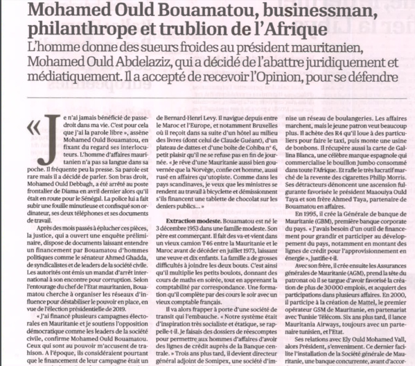 Mohamed Ould Bouamatou, businessman, philantrope et trublion de l’Afrique Mohamed Ould Bouamatou, businessman, philantrope et trublion de l’Afrique