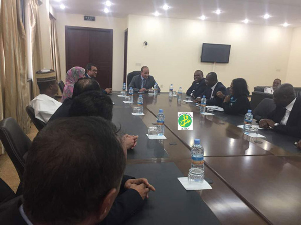 Le président de l’autorité de la zone franche reçoit le président de l’Afreximbank