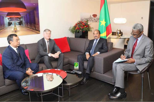 Le Président de la République reçoit le Secrétaire Général adjoint de l’ONU chargé des opérations de maintien de paix Le Président de la République reçoit le Secrétaire Général adjoint de l’ONU chargé des opérations de maintien de paix