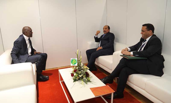 Le Président de la République reçoit le vice-président de la Banque Mondiale pour l’Afrique Le Président de la République reçoit le vice-président de la Banque Mondiale pour l’Afrique