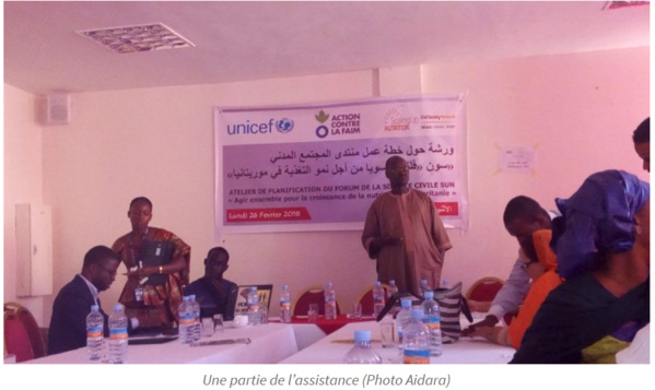 SUN-Mauritanie : la société civile mauritanienne élabore son plan d’action SUN-Mauritanie : la société civile mauritanienne élabore son plan d’action