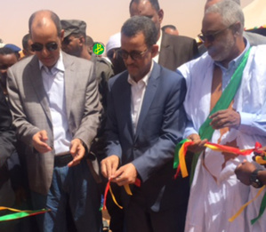 Le ministre de l'hydraulique supervise l'inauguration d'un réseau d’addiction d'eau dans la ville de Chegar