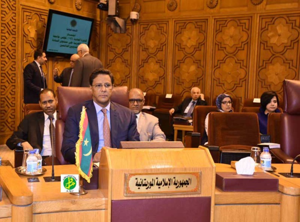 La Mauritanie participe au Caire à la 149ème session du conseil des ministres arabes des affaires étrangères La Mauritanie participe au Caire à la 149ème session du conseil des ministres arabes des affaires étrangères