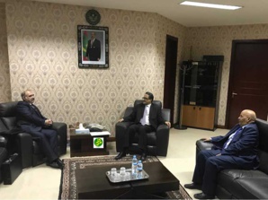 Le ministre des affaires étrangères reçoit les copies figurées des lettres de créance du nouvel ambassadeur de la République Tchèque Le ministre des affaires étrangères reçoit les copies figurées des lettres de créance du nouvel ambassadeur de la République Tchèque