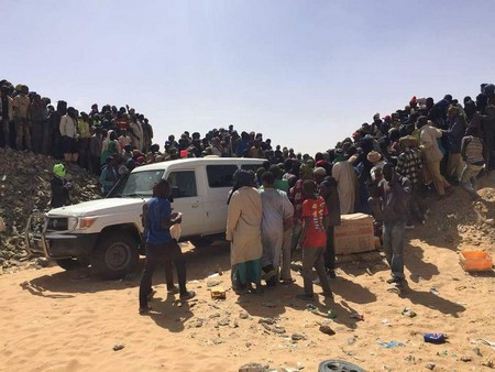 Mauritanie: Alerte l’effondrement d’un puits aurifère (photos)