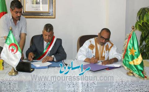 Accord de jumelage Tindouf ( Algérie ) et Bir Mougrein ( Mauritanie ) photos